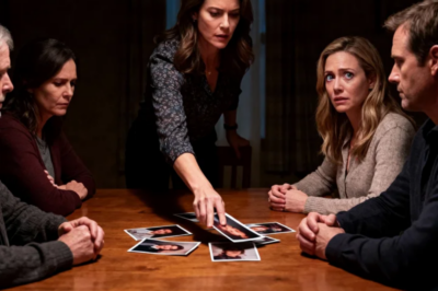 MY BLOOD FROZE AS SHE SLAMMED EACH DAMNING PHOTOGRAPH ONTO THE TABLE. “YOUR PRECIOUS WIFE WITH OTHER MEN,” MY SISTER-IN-LAW HISSED, HER EYES GLEAMING WITH TRIUMPH. MY HUSBAND WOULDN’T EVEN LOOK AT ME. EIGHT YEARS OF FAMILY LOYALTY SHATTERED IN SECONDS. I FELT THEIR JUDGMENT CRUSHING ME AS I SLOWLY REACHED FOR MY PURSE, MY FINGERS TREMBLING. THEY HAD NO IDEA WHAT I WAS ABOUT TO UNLEASH. BETRAYAL TAUGHT ME BRILLIANCE