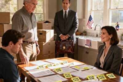 I bought my dream home at 62. The very next morning, my own children showed up with an advisor to divide my inheritance.