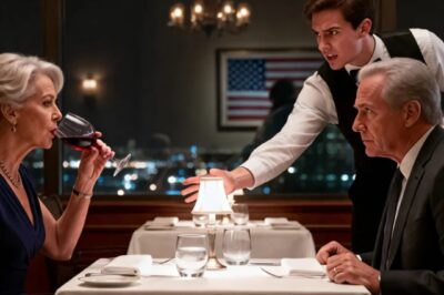 AT OUR ANNIVERSARY DINNER, THE WAITER RABBED MY WINE: “DON’T DRINK THIS. YOUR HUSBAND POISONED IT.” WE’D BEEN MARRIED 42 YEARS. THEN POLICE ARRESTED HIM…