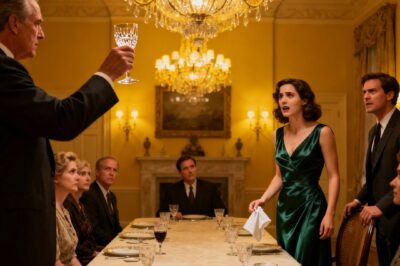 At the family party, my father raised his glass-then told me to leave in front of everyone. I stood up in shock. But then-my husband stood too. And what he said next left the whole room silent…