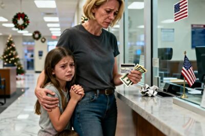 After the divorce, my husband threw me and the kids out without a cent on Christmas eve. With tears, I went to use the old card my mother had left me, but the banker turned pale and shouted: “ma’am, quickly…. Look at this”? I was In shock when I discovered that….