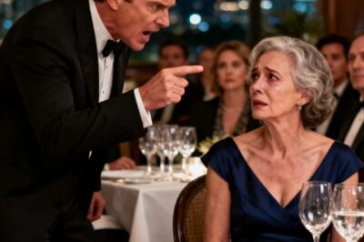 During a family dinner, my daughter-in-law accused me of stealing $800 from her purse. My son screamed, “my wife doesn’t lie!” and humiliated me in front of everyone at the restaurant. I was devastated… Until the waiter stepped forward and revealed the shocking truth.