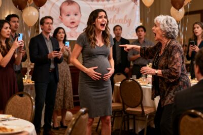 My mother-in-law flew into a rage at my baby shower and insulted me; she even tried to name my child but was ultimately arrested after causing a disturbance.