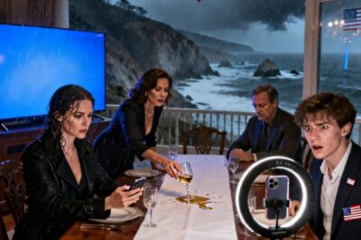 At my grandmother’s funeral, my stepmother pulled me aside and whispered, “vesper, please leave immediately. There’s nothing here for you.” then she added, “don’t fight us for the estate. You’ll lose everything.” when I opened the doors and she saw who was waiting in the rain, she was frozen in shock.