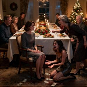 My Sister Was Always the Golden Child – Parents Paid Her Rent, Bought Her a House, Even Cleared Her Debts. At Christmas Dinner She Found Out I Quietly Built A $25 Million Company on My Own. She Fell to the Floor Crying and Demanded I Give Her At Least $15 Million While Mom Screamed That I ‘Stole Her Future.’