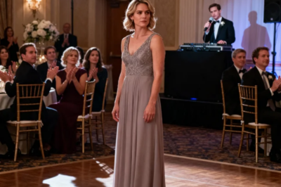 My brother’s wedding reception. The DJ asked family members to stand for recognition. “The groom’s brother, a neurosurgeon! His sister, a federal judge!” Everyone applauded. He looked at me with displeasure: “And… his other sister. She’s here too.” Polite clapping. The uniformed guest stood up abruptly and saluted me. Another followed. Then another. The DJ stammered: “I… I didn’t know, I’m sorry.” AND HE RAN AWAY.