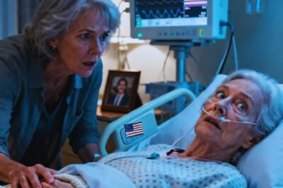 MY SON AND HIS WIFE WENT ON A TRIP, LEAVING ME TO CARE FOR HER MOTHER, WHO WAS “IN A COMA” AFTER AN ACCIDENT. AS SOON AS THEY LEFT, SHE OPENED HER EYES AND WHISPERED SOMETHING THAT MADE MY SPINE FREEZE…