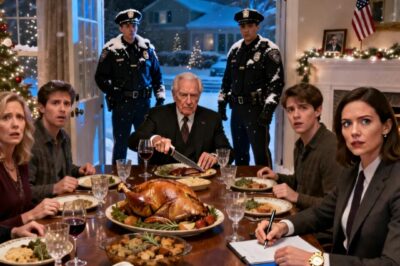 MY GRANDFATHER INTERRUPTED CHRISTMAS DINNER TO ACCUSE A STRANGER OF STEALING MY MULTIMILLION-DOLLAR COMPANY, AND BY THE TIME DESSERT WAS SERVED, MY PARENTS WERE IN HANDCUFFS FOR FORGING MY SIGNATURE TO SELL A FUTURE I DIDN’T KNOW I OWNED…