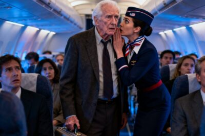 During boarding, the flight attendant whispered to me, “pretend you’re feeling sick and leave the plane!” I thought it was a joke, but then she came back and said, “please, I beg you!” 20 minutes later…