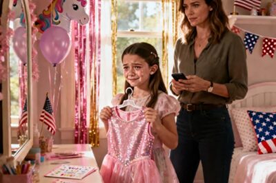 MY FATHER ANNOUNCED “WE’RE SKIPPING YOUR DAUGHTER’S BIRTHDAY, WE HAVE BETTER EVENTS THAT DAY.” MY DAUGHTER TOUCHED HER PARTY DRESS. I OPENED MY PHONE AND SAID, “LIKE THE COUNTRY CLUB EVENTS YOU CAN’T AFFORD WITHOUT MY MONEY?” HE FROZE. MOM SAID, “PLEASE.” BUT TRUTH HURTS…