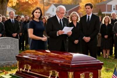 Dad’s funeral became a circus when my stepmother announced I wasn’t his real daughter. Family gasped. The lawyer cleared his throat: “Actually, he left a DNA test and a letter. But first, let me play this recording he made about who really isn’t his child.” Her face went white.