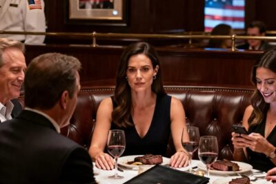 I WALKED INTO THE STEAKHOUSE LATE, AND THE WAITER DROPPED THE CHECK AT MY EMPTY SEAT; DAD SAID COVER IT, MOM SMILED LIKE A KNIFE, AND I PAID-ONLY TO OPEN MY SECRET SPREADSHEET AT HOME AND DECIDE THIS WOULD BE THEIR LAST FREE DINNER…