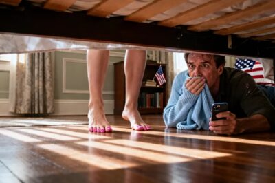 My neighbor yelled, “Your house was noisy today I heard screaming!” I said no one was home. The next day, I pretended to go to work and hid under my bed. Hours later, someone entered my bedroom. When I heard their voice, I froze.