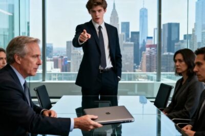 YOU’RE FIRED AND LEAVE THE LAPTOP’ THE CEO’S SON SAID. I HANDED IT OVER. ‘SURE, BUT CHECK THE -BOTTOM STICKER.’ HE PEELED IT OFF. ‘PROPERTY OF NSA CLASSIFIED SYSTEM.’ HIS FACE WENT WHITE AS FEDERAL AGENTS BURST IN.