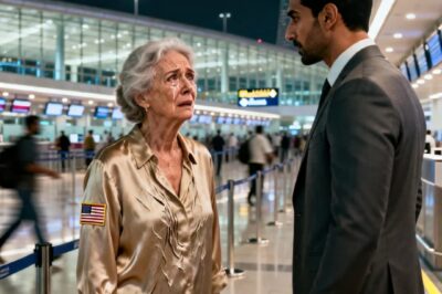 After a fight, my daughter canceled my ticket and left me alone at dubai airport. no phone, no wallet. A multimillionaire walked up and whispered, “pretend you’re my wife. My driver is almost here.” He said: “Your daughter will regret this.”