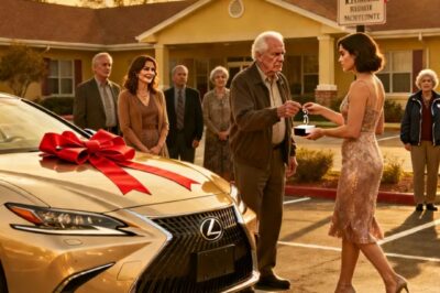 For my dad’s retirement, I gave him a fully paid Lexus. He looked at it and said, “your brother would’ve bought the new model.” my sister snickered, “embarrassing.” I just smiled, took the keys back, and drove off. By morning, my phone was exploding -dozens of missed calls, begging me to reverse what I’d done…