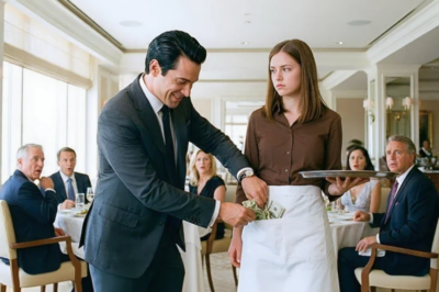 “You Work for Me Now!” — The Waitress’s Smile Makes the Millionaire Realize His Mistake