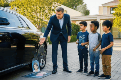 Millionaire CEO caught three little boys drawing on his car… and uncovered a shocking truth