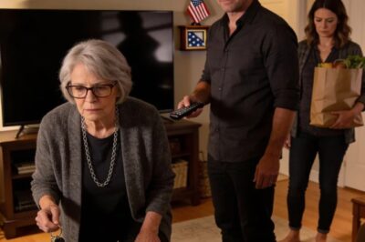 I WAS IN THE LIVING ROOM WATCHING TV WHEN MY SON-IN-LAW WALKED IN, TURNED IT OFF, AND SAID, “GO TO YOUR ROOM, OLD LADY. THIS IS MY LIVING ROOM NOW.” MY DAUGHTER LOOKED AWAY. I GRABBED MY KEYS AND LEFT. THE NEXT DAY, A MAN IN A SUIT RANG THE DOORBELL