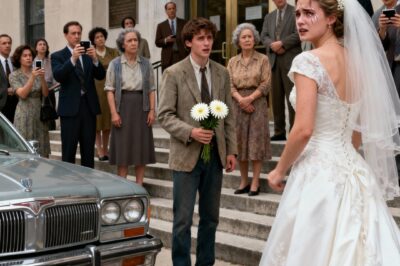 To test the bride, a rich groom dressed up in an ugly cloth and arrived in an old car to the wedding. The bride’s reaction shocked everyone