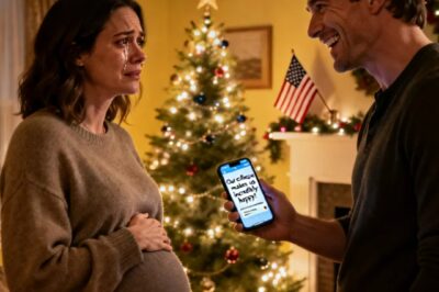 I am pregnant and told my husband I wanted to keep it a secret, but he told his coworkers and friends against my wishes. Now his parents are forcing him to tell his grandparents, or they will, and he’s venting to me about how they’re crossing his boundaries and got mad at me when I said that’s exactly what he did to me.