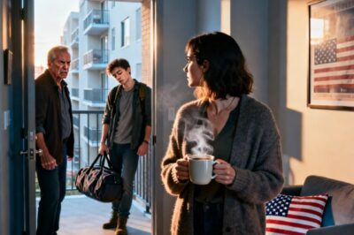 I spent 10 years saving every penny to finally afford my dream apartment. Then one morning, I woke up to loud knocking it was my dad, standing there with my unemployed brother. He said, ‘you’re letting him live here.’ I just stared at them, laughed, and…