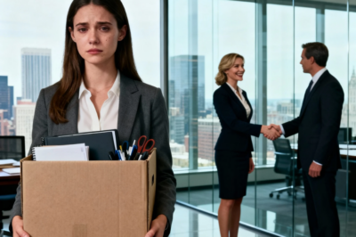 MY MANAGER GRINNED AS MY BOSS FIRED ME. “CONGRATS-YOU FINALLY PULLED THE THORN FROM YOUR SIDE,” SHE SAID, WALKING UP TO HIM AND IGNORING ME. I LEFT AND HANDED EVERYTHING OVER… I JUST “FORGOT” A FEW CRITICAL LICENSES. WHEN THE OPERATING LICENSES EXPIRED, AN OLD COWORKER TOLD ME THE CEO GRABBED MY BOSS BY THE TIE AND SHOUTED: “WHO GAVE YOU PERMISSION TO FIRE HER?