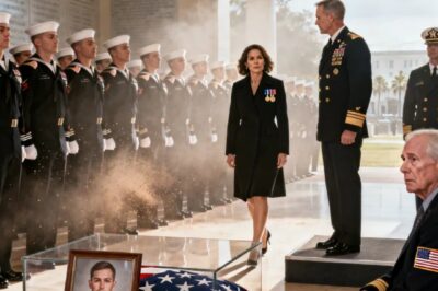 “She dropped out of the navy,” dad told everyone. I stood silent at my brother’s seal ceremony… Until the general locked eyes with me and said: “welcome ashore, rear admiral!” 200 seals snapped a salute. My father was shamed.