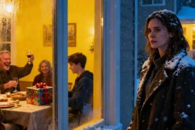 My dad didn’t invite me to Christmas, so I bought my own ranch. When they showed up with a realtor to sell my land for my brother, they thought I was alone. They had no idea I had a JAG lawyer, cameras, and a Sheriff on my side…