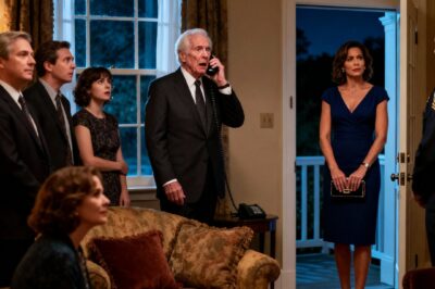 My sister’s engagement party. Her fiancé’s parents asked what I do. Before I could speak, dad smiled: “she delivers meal kits! You know, the boxes? Drives around in a van dropping off groceries.” they nodded politely, then turned away. The fiancé’s father’s phone rang. His face drained: “Mr. Secretary? Yes, she’s here. I… I understand.” he hung up, stunned. Diplomatic security…