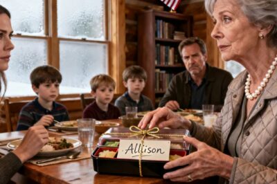 “Yours is… Special. You’ve always been sensitive,” my mother-in-law purred, handing out the labeled dinner boxes before the meal. I dropped mine in the trash. “What the hell are you doing!? ” My husband flared. I smiled, opened my laptop, and added, “watch what was made especially for me …