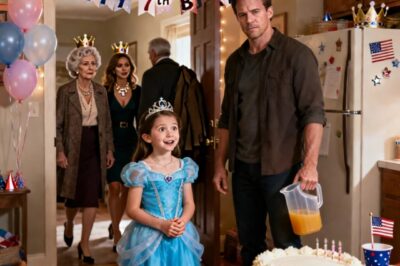 AT MY 7-YEAR-OLD DAUGHTER’S BIRTHDAY PARTY, TEN MINUTES IN, MY ENTIRE FAMILY STOOD UP AND LEFT. “WE’VE GOT BETTER THINGS TO DO.” MY MOM SAID, WHILE MY SISTER SMIRKED. MY DAUGHTER JUST SAT THERE FROZEN. I DIDN’T YELL. I DID THIS. THE NEXT DAY. THEY CALLED ME IN A PANIC…