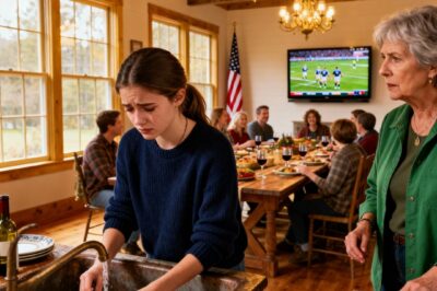 I gave my daughter a farm so she could start over. When I arrived, she was crying in her own kitchen. Her in-laws had moved in for the summer, made her serve them, humiliated her. Five minutes later, they were all outside the gate. “At least let me take my clothes!” the mother-in-law screamed. I said just three words… And closed the door.