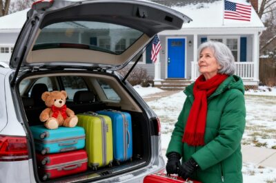 Just days before Christmas, I couldn’t believe my ears when my daughter told someone on the phone, “Let’s drop all 8 kids off at Mom’s place—she’ll take care of them while we go relax on vacation.” Early on the 23rd, I loaded my belongings into the car and headed straight for the coast.