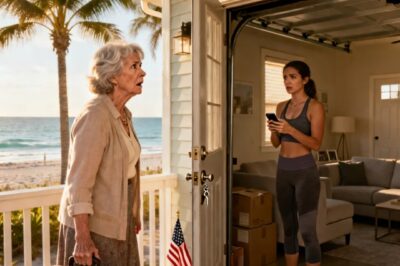 WHEN I CAME HOME FROM MY CRUISE, I DISCOVERED MY SON-IN-LAW HAD TURNED MY BEACH HOUSE INTO AN AIRBNB. ‘YOU SHOULD BE THANKING ME. YOUR PROPERTY WAS JUST SITTING HERE COLLECTING DUST LIKE YOU.’ THREE DAYS LATER, HE WAS IN HANDCUFFS: ‘YOU CAN’T DO THIS! I’M FAMILY!!