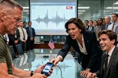 THE VP CALLED AN ALL-STAFF MEETING AND DEMANDED: ‘APOLOGIZE TO MY SON NOW, OR CLEAN OUT YOUR DESK.’ I STOOD UP, CONNECTED MY PHONE TO THE PROJECTOR, AND THE WHOLE ROOM WENT DEAD SILENT EVEN THE CEO COULDN’T LOOK AT THE SCREEN.