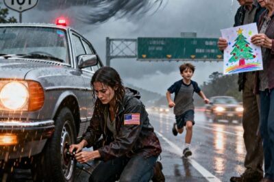 ON CHRISTMAS DAY, I WAS DRIVING HOME ON THE HIGHWAY WHEN I SAW AN ELDERLY COUPLE WITH A FLAT TIRE, SO I PULLED OVER TO HELP THEM. TEN DAYS LATER, MY PARENTS CALLED, SHOUTING, “TURN ON THE TV RIGHT NOW!” FROM THEN ON, EVERYTHING CHANGED.