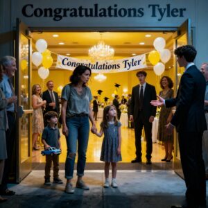 I STEPPED INTO THE GRADUATION PARTY WITH MY KIDS. MY BROTHER SCOFFED, ‘THIS WAS GOING TO BE PERFECT. WHY DID YOU COME?’ MY DAUGHTER WHISPERED, ‘DON’T THEY WANT US?’ I SAID, ‘WE’RE LEAVING. BY NIGHTFALL, MY BROTHER UNDERSTOOD EXACTLY WHAT HE’D DESTROYED….