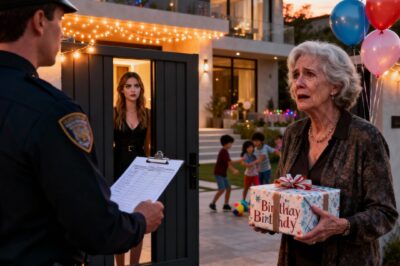 IT WAS LATE AT NIGHT WHEN I RECEIVED A MESSAGE FROM MY SON:”MOM, I KNOW YOU BOUGHT AN 8-MILLION HOUSE FOR MY WIFE… BUT SHE DOESN’T WANT YOU AT OUR SON’S BIRTHDAY.” I REPLIED: “OKAY, SON.” THAT NIGHT I DECIDED IT WAS THE END. NO ONE WAS PREPARED FOR.. WHAT HAPPENED NEXT.