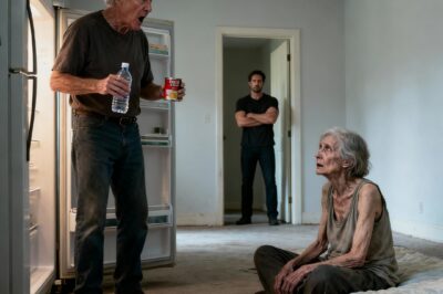 MY BROTHER VISITED AND FOUND MY HOUSE EMPTY. “SISTER, WHY ARE YOU STARVING? YOU HAVE AN $8,000 PENSION!” THEN MY SON WALKED OUT AND PROUDLY SAID: “I GIVE ALL HER MONEY TO MY WIFE!” MY BROTHER JUST… VERY SLOWLY… TOOK OFF HIS COAT… AND WHAT HE DID NEXT LEFT MY SON FROZEN.