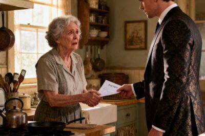 MY SON BUILT HIS SUCCESS STORY AROUND HAVING A “POOR CATERER MOTHER”. UNTIL HE GAVE ME 30 DAYS TO LEAVE THE $2.5M HOUSE I BUILT BY HAND. “YOU’RE A FINANCIAL BURDEN, MOM”, HE SAID. I SMILED AND MADE THREE QUIET PHONE CALLS… HE STARTED PANICKING