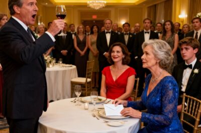 AFTER I REFUSED TO FUND MY SON’S LUXURIOUS WEDDING, HE CUT ME OFF. DAYS LATER, HE INVITED ME TO A ‘PEACE DINNER. WHEN I SHOWED UP, THREE LAWYERS WERE WAITING WITH LEGAL DOCUMENTS. HE SAID, ‘SIGN THEM, OR YOU’LL NEVER SEE YOUR GRANDDAUGHTER AGAIN.’ I QUIETLY REACHED INTO MY PURSE, MADE A CALL, AND SAID…