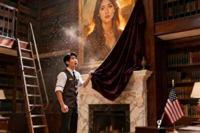 I was cleaning the mansion of the richest man in America when I uncovered a forbidden painting. When I pulled off the cloth, I froze it was my late mother. What he confessed next shattered everything I knew.