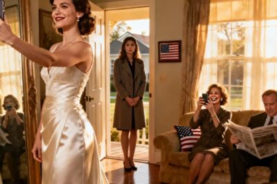 My sister stole my wedding dress, and my family helped her. She laughed, thinking she won. So I invited a special guest to her ceremony: the dress’s world-famous designer, who publicly accused her of theft in front of 200 guests. The designer crashed her wedding