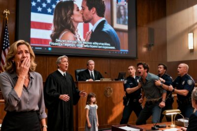 MY HUSBAND FILES FOR DIVORCE, AND MY 9-YEAR-OLD DAUGHTER ASKS THE JUDGE: “MAY I SHOW YOU SOMETHING THAT MOM DOESN’T KNOW ABOUT, YOUR HONOR?” THE JUDGE NODDED. WHEN THE VIDEO STARTED, THE ENTIRE COURTROOM FROZE IN SILENCE.