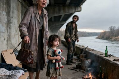 I FOUND MY SON AND GRANDDAUGHTER LIVING UNDER A BRIDGE. I FROZE. MY DAUGHTER-IN-LAW SAID THEY’D MOVED TO AUSTRALIA THREE YEARS AGO AFTER A HUGE FIGHT AND WOULD NEVER RETURN. I TOOK THEM HOME… UNTIL MY SON FINALLY REVEALED THE SHOCKING TRUTH ABOUT HIS WIFE…