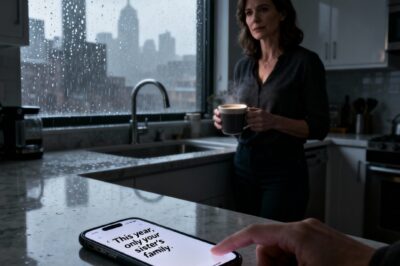 “THIS YEAR, JUST YOUR SISTER’S -FAMILY” MOM TEXTED. I SAID, “ENJOY!” – THEY HAD NO IDEA I OWNED A $2M VERMONT ESTATE. I INVITED EVERYONE ELSE. WHEN THEY SAW THE PHOTOS OF OUR THANKSGIVING WITHOUT THEM… THEN THE CALLS WOULDN’T STOP…