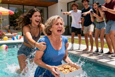 DURING CHRISTMAS DINNER, MY DAUGHTER-IN-LAW THREW WINE AT ME AFTER I REFUSED TO GIVE UP MY ROOM TO HER PARENTS. “GREEDY OLD WOMAN! SHE SAID, AND MY SON ADDED, “DON’T CALL ME YOUR SON ANYMORE!” I SMILED, STOOD UP, AND MADE ONE PHONE CALL: “PHASE CONE COMPLETE!” THE POLICE ARRIVED!