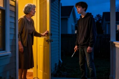 6 BREAK-INS ON MY STREET. HEARD SOMEONE AT MY BACK DOOR. 11 PM. OPENED IT. 15-YEAR-OLD BOY. “ARE YOU GOING TO CALL THE POLICE?” “COME IN. I’LL MAKE TEA.” “WHY?” HE CAME IN. I LEARNED WHY HE STEALS. EVERYTHING CHANGED.