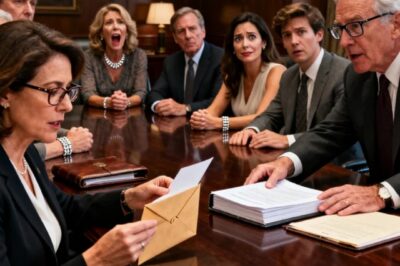 At the will reading, my dad gave my sister $11 million and told me to ‘go earn my own.’ then grandpa’s lawyer stood up and read a secret he kept just for me. My mom started screaming…